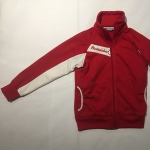 Nebraska Columbia Full Zip Track Jacket Big Red 🔴